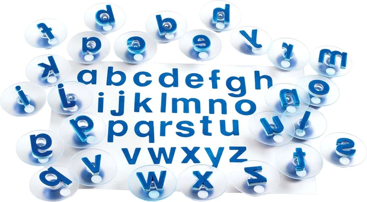 Zestaw stempli Colorations Easy Grip Stemple alfabet 26 szt. (5710903612396) - obraz 1