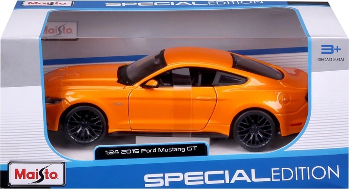 Metalowy model samochodu Maisto Special Edition Ford Mustang GT 2015 1:24 MST31508OG (90159072515) - obraz 3