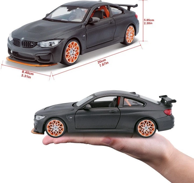 Metalowy model samochodu Maisto Special Edition BMW M4 GTS 1:24 MST31246 (90159001188) - obraz 18