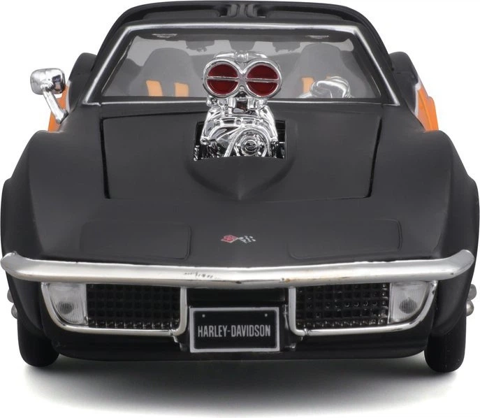 Metalowy model samochodu Maisto Harley-Davidson Corvette 1970 1:24 MST32193 (90159321934) - obraz 2