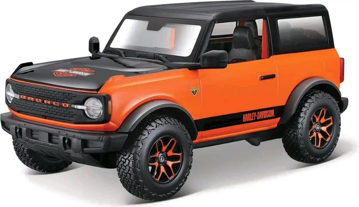 Metalowy model samochodu Maisto Harley-Davidson Ford Bronco Badlands 2021 1:24 MST32272 (90159322726) - obraz 2
