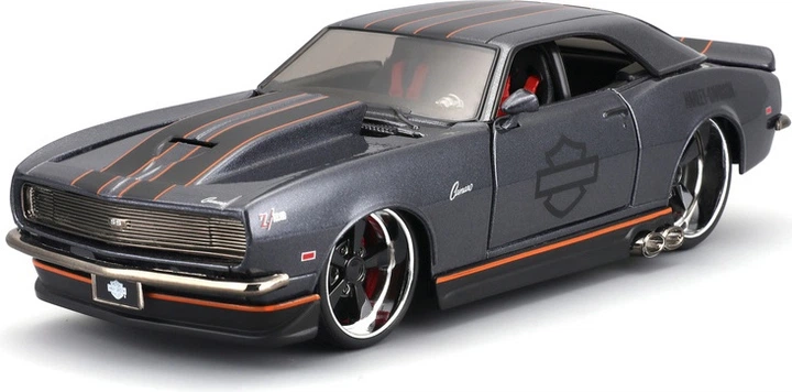 Metalowy model samochodu Maisto Harley-Davidson Chevrolet Camaro Z/28 1968 1:24 MST32273 (90159322733) - obraz 8