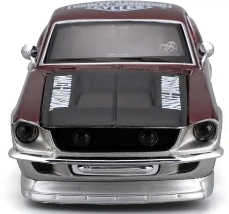Metalowy model samochodu Maisto Harley-Davidson Ford Mustang GT 1967 1:24 MST32168 (90159321682) - obraz 2