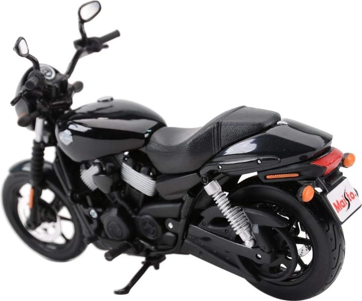 Металева модель мотоцикла Maisto Harley-Davidson Street 750 2015 1:12 MST32333 (090159323334) - зображення 3