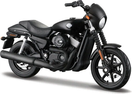 Металева модель мотоцикла Maisto Harley-Davidson Street 750 2015 1:12 MST32333 (090159323334) - зображення 4