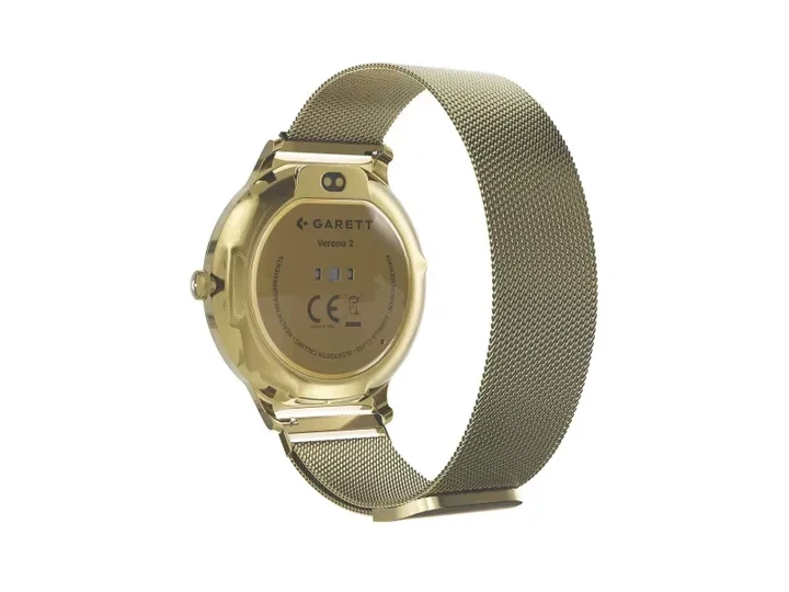 Смарт-годинник Garett Verona 2 Gold Mesh - Фото 5 Смарт-годинник Garett Verona 2 Gold Mesh - изображение 5