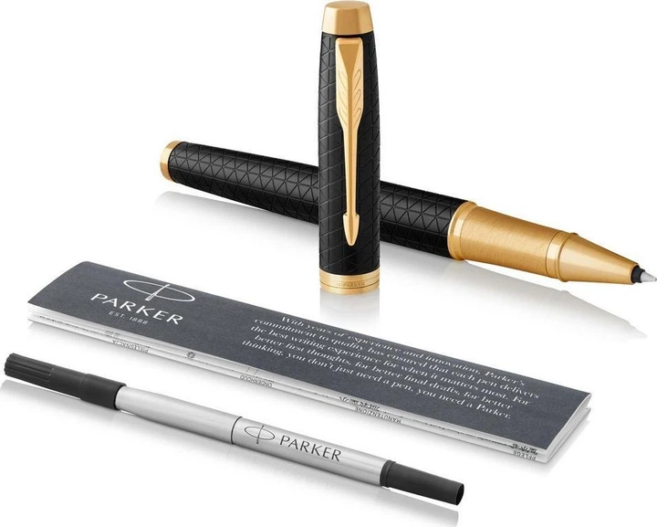 Pióro kulkowe Parker IM Black GT RB Czarna obudowa (3501179316604) - obraz 4