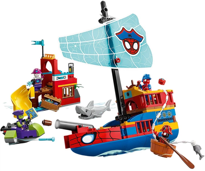Конструктор LEGO Spidey Піратський корабель команди Spidey 201 елемент (11208) - зображення 2