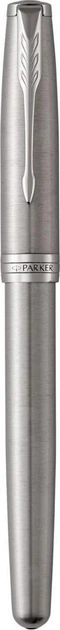 Pióro kulkowe Parker Sonnet Stainless Steel CT Szara obudowa Czarna (3501179315119) - obraz 2