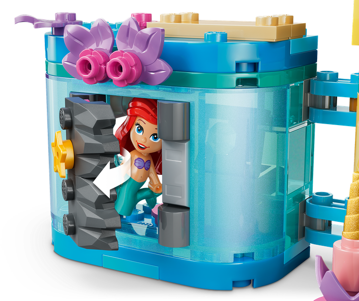 Zestaw klocków LEGO Disney Princess Magiczny minipałac Arielki 179 elementów (43285) - obraz 7