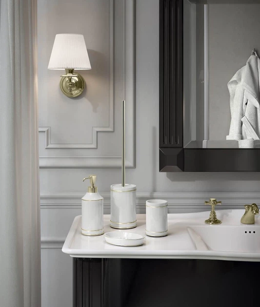 Szczotka do WC Gedy Olimpia OM3387 Biała (0000MK330200300) - obraz 2