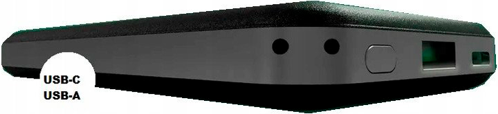 Powerbank PATONA Premium Stark 3.0 10000 mAh 20W Black (4055655232234) - obraz 4