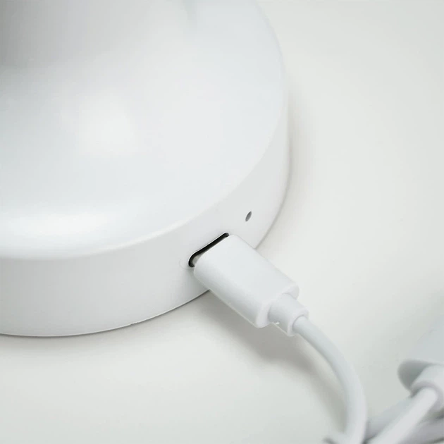 Lampa stołowa LED Vilde 569987 bezprzewodowa Biała 21 cm (8720573892100) - obraz 3