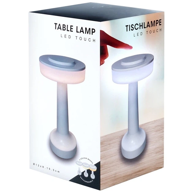 Lampa stołowa LED Vilde 569987 bezprzewodowa Biała 21 cm (8720573892100) - obraz 6