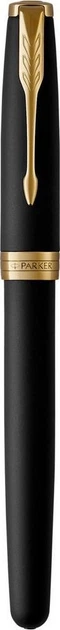 Pióro kulkowe Parker Sonnet Matte Black GT Czarna obudowa (3501179315188) - obraz 2