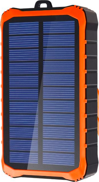 Powerbank 4smarts Solar Prepper 12000mAh Grey (4252011902330) - obraz 1