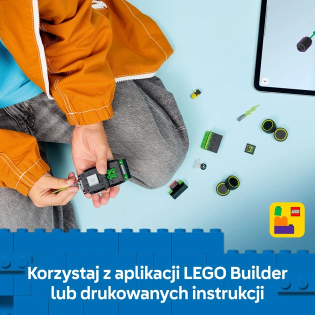 Zestaw klocków LEGO CITY Pojazdy — Gamingowa wyścigówka 64 elementów (60484) - obraz 7