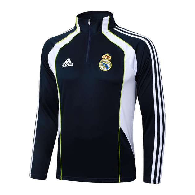 Тренировочный спортивный костюм Real Madrid синий — олимпийка + штаны, детский, футбольный, сезон 2025/2026 (р. 12 рост 125-135 см.) - изображение 2