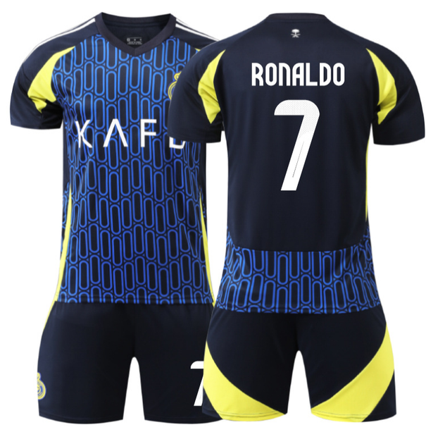 Форма футбольна дитяча C.Ronaldo (Роналдо) 7 Al Nasr ( Аль-Наср) 24/25, р. 18 зріст 105-110см. темно-синя - изображение 4