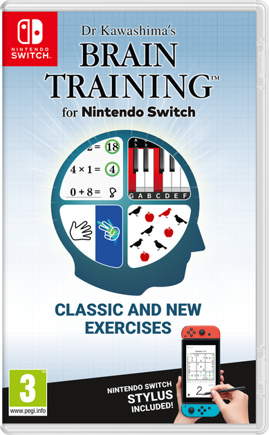 Игра Dr Kawashima's Brain Training Nintendo Switch (английская версия) - Фото 2 Игра Dr Kawashima's Brain Training Nintendo Switch (английская версия) - изображение 2