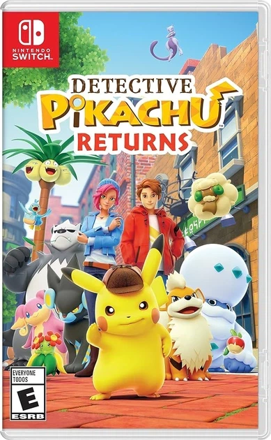 Игра Detective Pikachu Returns Nintendo Switch (английская версия) - Фото 1 Игра Detective Pikachu Returns Nintendo Switch (английская версия) - изображение 1