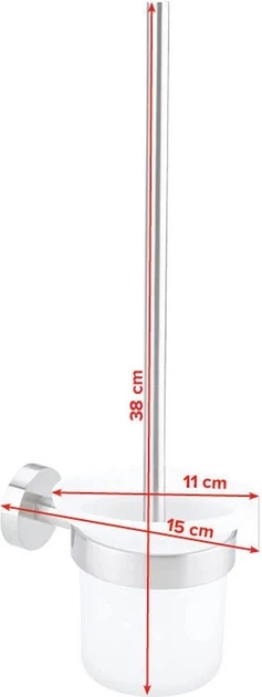 Туалетна щітка TESA Moon 40302 (40302-00000-00) - зображення 2