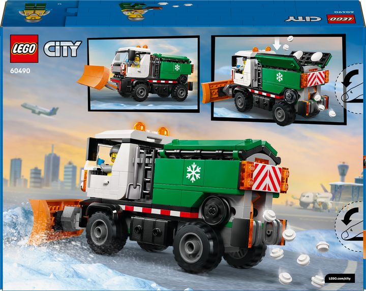 Zestaw klocków LEGO CITY Pług śnieżny 263 elementów (60490) - obraz 9