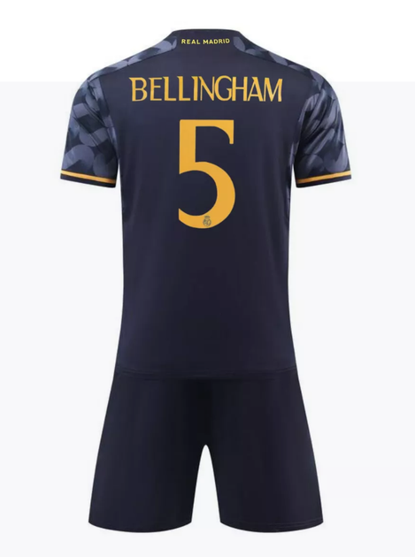 Форма футбольна дитяча Bellingham №5 Реал Мадрид (Real Madrid) 2024, 24 - 135-140 зростання - зображення 3