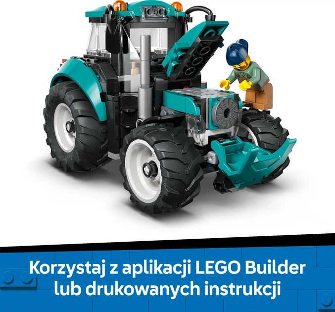 Zestaw klocków LEGO CITY Traktor 204 elementów (60498) - obraz 5