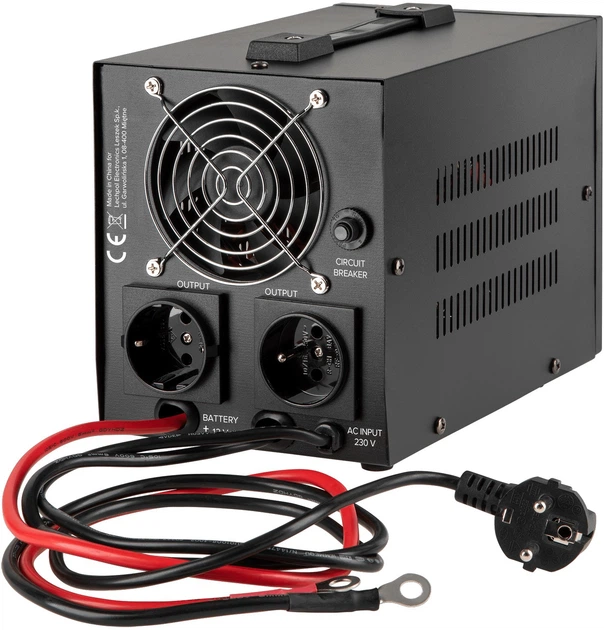 ДБЖ Rebel POWER-800 RB-4002 500Вт/800ВА (5901890078696) - зображення 2