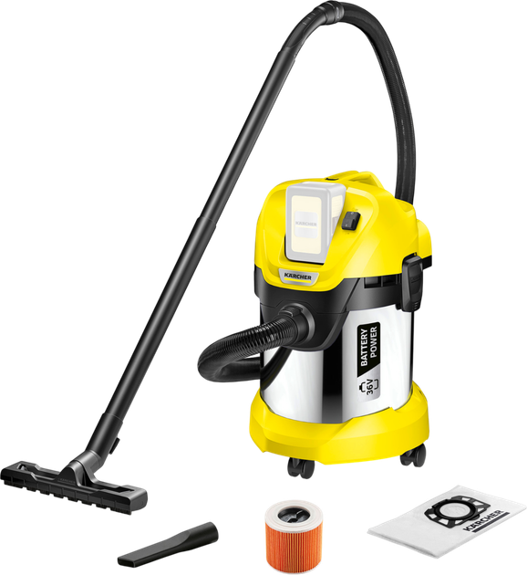 Господарський пилосос Karcher WD 3 Battery Premium (1.629-950.0) - зображення 1