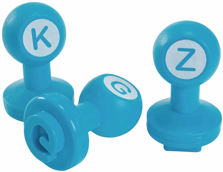 Zestaw stempli Colorations Stemple z wielkimi literami 26 szt. (191487036382) - obraz 3