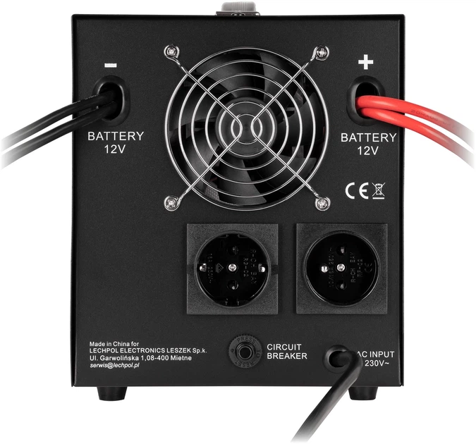 UPS Kemot PROsinus-2000/12-LFP4 1200W/2000VA (5901890123129) - obraz 4