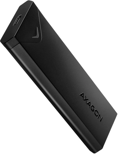 Zewnętrzna kieszeń Axagon EEM2-UB2 USB-C 10Gbps - M.2 NVMe SSD Black - obraz 1