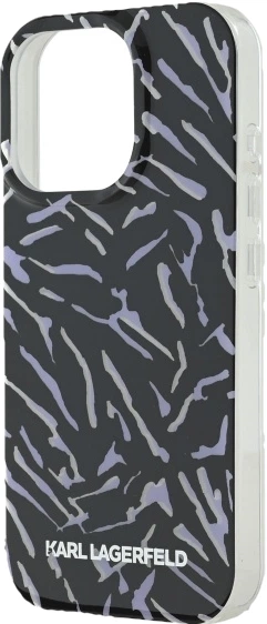 Etui plecki Karl Lagerfeld na Apple iPhone 16 Pro Max ze sznurkiem Cord Fioletowy (3666339320355) - obraz 1