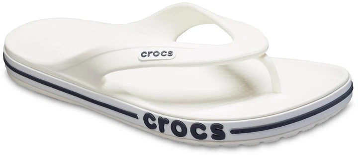 В'єтнамки Crocs Bayaband Flip 205393-126-M7/W9 39-40 24,6 см Білі (205393-126) - Фото 5 В'єтнамки Crocs Bayaband Flip 205393-126-M7/W9 39-40 24,6 см Білі (205393-126) - зображення 5
