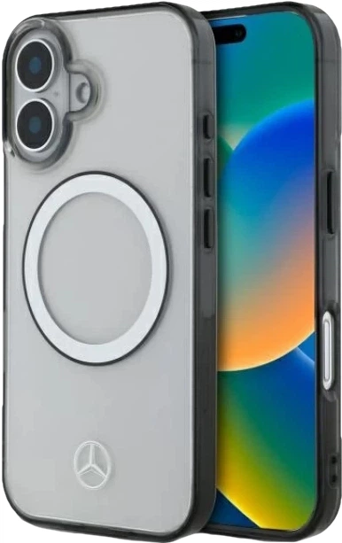Etui plecki Mercedes Benz na Apple iPhone 16 z MagSafe Transparent (3666339326043) - obraz 7