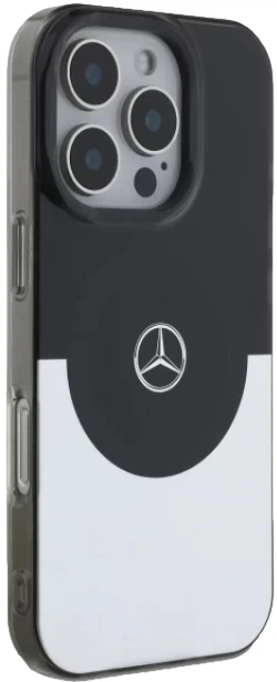 Панель Mercedes Benz Double Layer BiColor для Apple iPhone 16 Pro Max з MagSafe Black Silver (3666339326432) - зображення 6