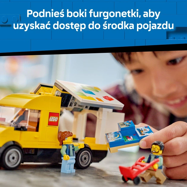 Zestaw klocków LEGO CITY Furgonetka LEGO 276 elementów (60500) - obraz 4