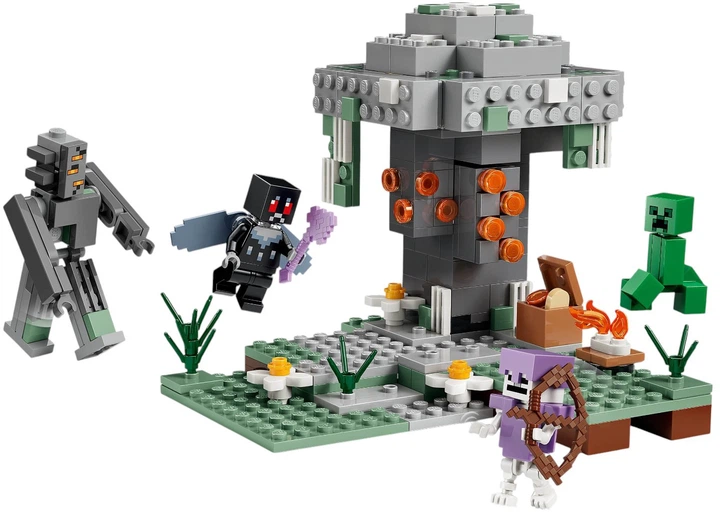 Zestaw klocków LEGO Minecraft Blady ogród 243 elementy (21586) - obraz 3