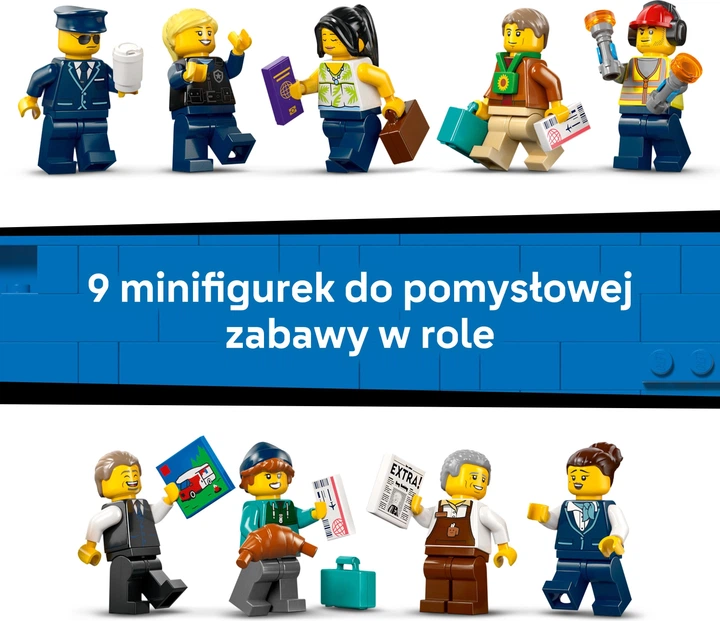 Конструктор LEGO CITY Аеропорт із літаком 887 елементів (60502) - зображення 6