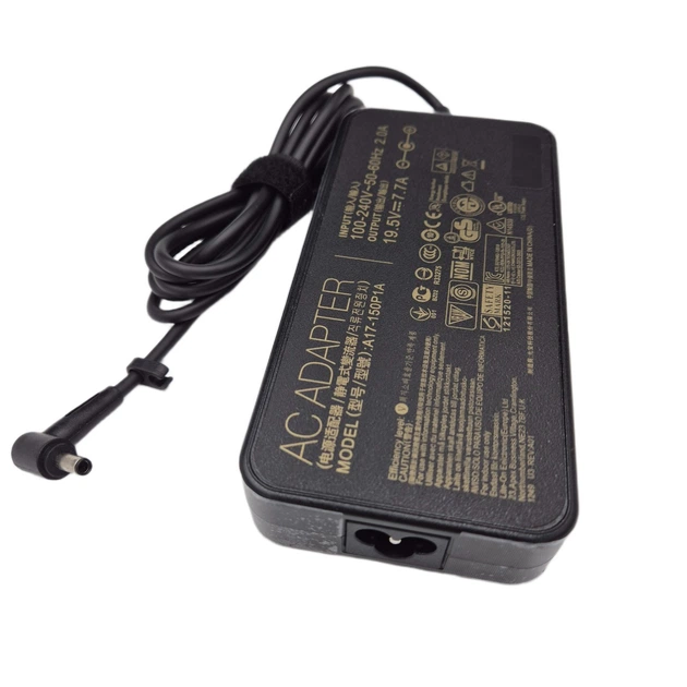 Блок живлення ASUS ROG STRIX GL503GE, GL503VD, GL703GE, GL703VD (19.5V 7.7A 150W (4.5*3.0+Pin))(без кабелю) (68431) - Фото 2 Блок живлення ASUS ROG STRIX GL503GE, GL503VD, GL703GE, GL703VD (19.5V 7.7A 150W (4.5*3.0+Pin))(без кабелю) (68431) - зображення 2