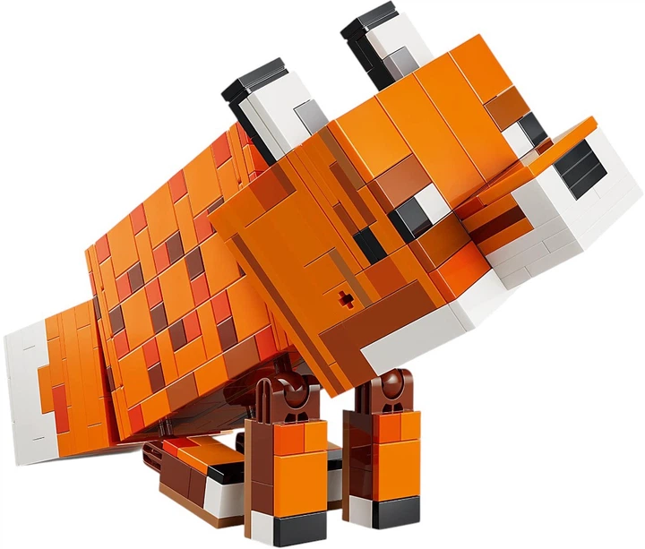 Zestaw klocków LEGO Minecraft Lis 497 elementów (21588) - obraz 3