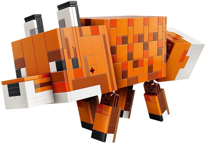 Zestaw klocków LEGO Minecraft Lis 497 elementów (21588) - obraz 6