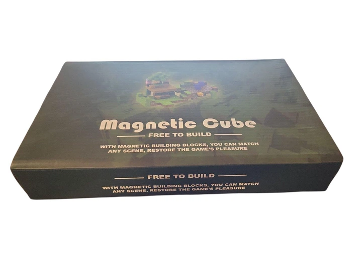 Minecraft магнитный конструктор Magnetic Cube 128 деталей кубики конструкторы для взрослых и детей Майнкрафт инструментальный цех - Фото 3 Minecraft магнитный конструктор Magnetic Cube 128 деталей кубики конструкторы для взрослых и детей Майнкрафт инструментальный цех - изображение 3