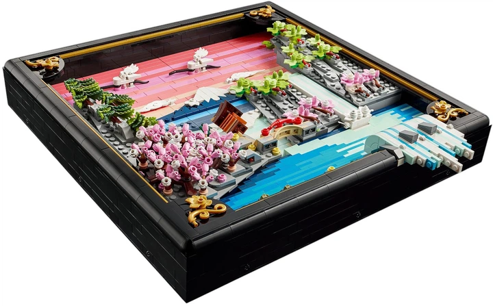 Конструктор LEGO Art Японський пейзаж з квітучою вишнею 1892 елементи (31218) - зображення 4