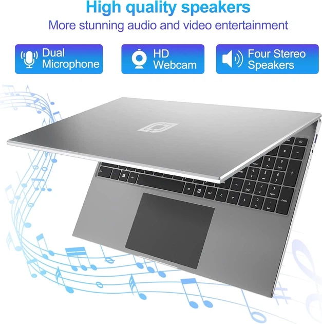 Ноутбук 16" Jumper EZbook S5 Max Intel Celeron J4105 RAM 4GB SSD 128GB Windows 11 Б/В - зображення 2