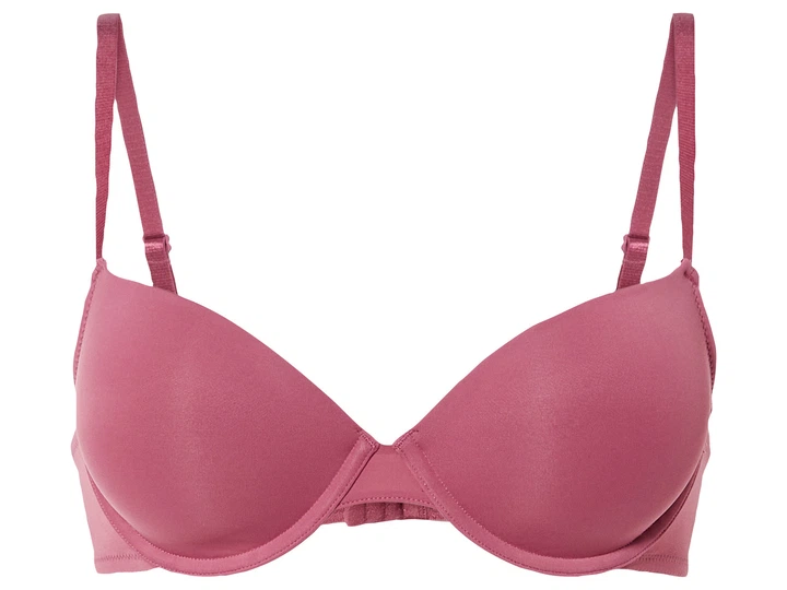 Бюстгальтер с уплотненными чашками для женщины Esmara LYCRA® 450326 80B Розовый - Фото 1 Бюстгальтер с уплотненными чашками для женщины Esmara LYCRA® 450326 80B Розовый - изображение 1