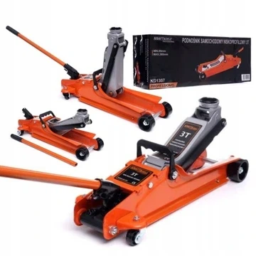 Низкопрофильный автомобильный домкрат на колесах 3т Kraft&Dele KD1307 - Фото 4 Низкопрофильный автомобильный домкрат на колесах 3т Kraft&Dele KD1307 - изображение 4