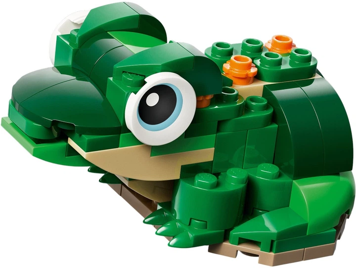 Zestaw klocków LEGO Creator Żółw i kwiat lilii wodnej 124 elementy (31377) - obraz 8